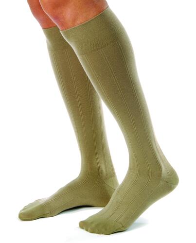 Jobst for Men Casual Medical Legwear  20-30mmHg Small Khaki